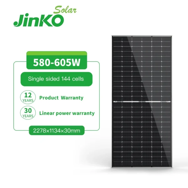 jinko-580w Panneaux solaires jinko maroc