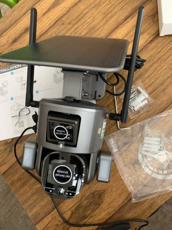 Caméra Solaire LS VISION 4G 4K Zoom 20× – Sécurité Autonome au Maroc 🇲🇦 – Image 2