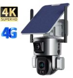 Caméra Solaire LS VISION 4G 4K Zoom 20× – Sécurité Autonome au Maroc 🇲🇦