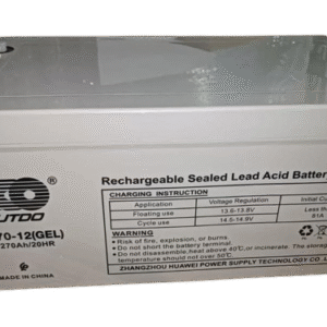 Batterie Solaire GEL OUTDO 270Ah – Longue Durée & Résistante | ECOVOLT ENERGY Maroc