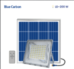 Projecteur Solaire Blue Carbon 200W 300w 400w 500w : Le Projecteur Idéal pour un Éclairage Extérieur Écologique et Économique – Image 4