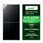 Jinko solar bifacial 635w