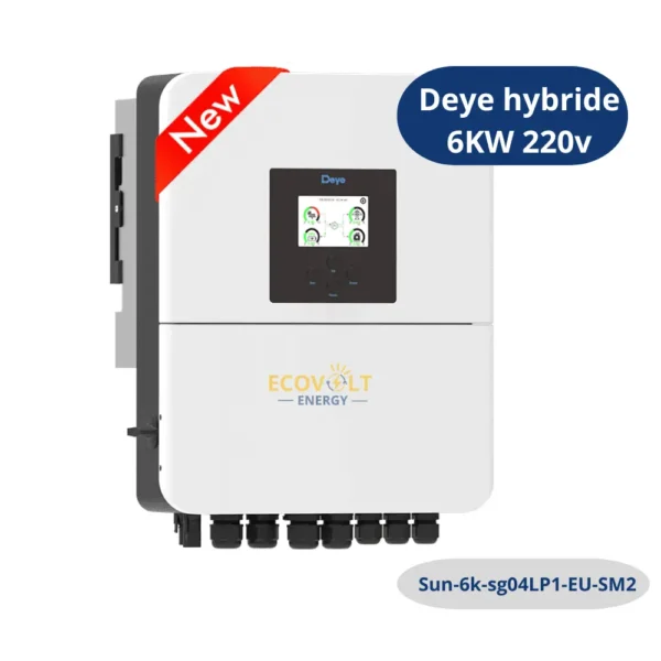 DEYE PRIX MAROC SUN-6KW-SG04LP1-EU-SM2