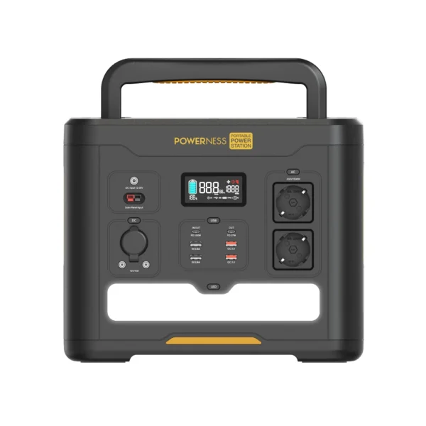 POWERNESS 1500W 🔋 Station d'énergie portable Hiker U1500 + ☀️ Panneau SolarX S120 – Image 1