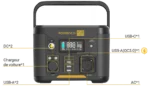 Station Énergie Powerness Hiker 300W Générateur Solaire Compact & Puissant | Maroc