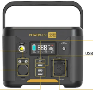 Station Énergie Powerness Hiker 300W Générateur Solaire Compact & Puissant | Maroc