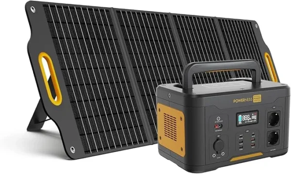 🔋 Station d'énergie portable Hiker U1500 + ☀️ Panneau SolarX S120 – Image 2