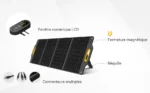 powernes Hiker U500 + SolarX S120 : Station d'énergie solaire portable fiable et performante – Image 2