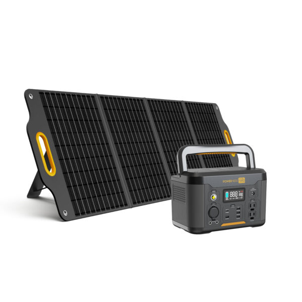 Station d'énergie Portable Hiker U1000 + Panneau SolarX S120 – Image 1